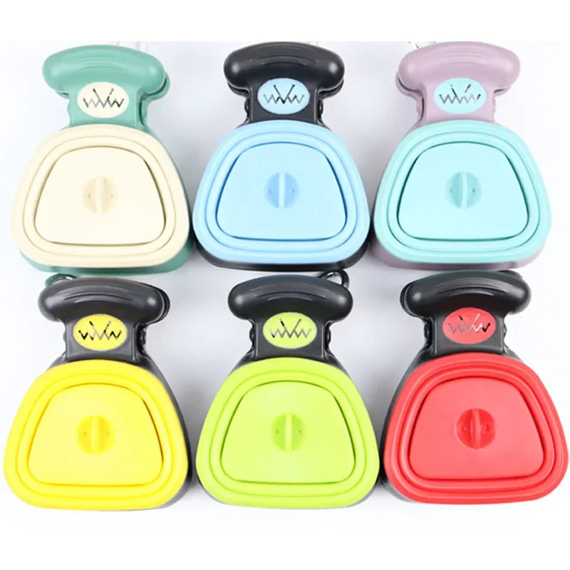 Dog Poop Bag Dispenser Travel Foldable Pooper Scooper Poop Scoop Clean Animal Waste Picker Cleaning Tools Pet Products Bedding