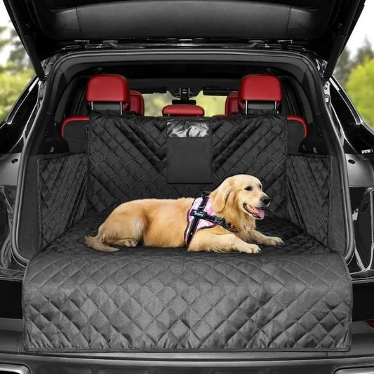 Waterproof Dog Car Seat Cover Trunk Case Dog Car Transporter Travel Mat Pad Dog Carriers Hammock