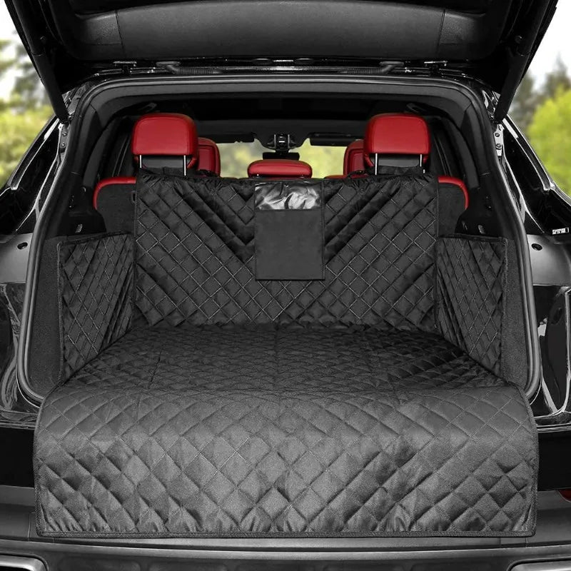 Waterproof Dog Car Seat Cover Trunk Case Dog Car Transporter Travel Mat Pad Dog Carriers Hammock