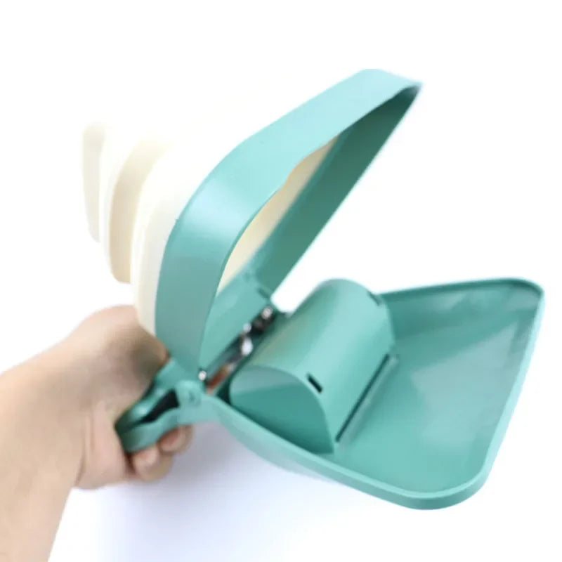 Dog Poop Bag Dispenser Travel Foldable Pooper Scooper Poop Scoop Clean Animal Waste Picker Cleaning Tools Pet Products Bedding